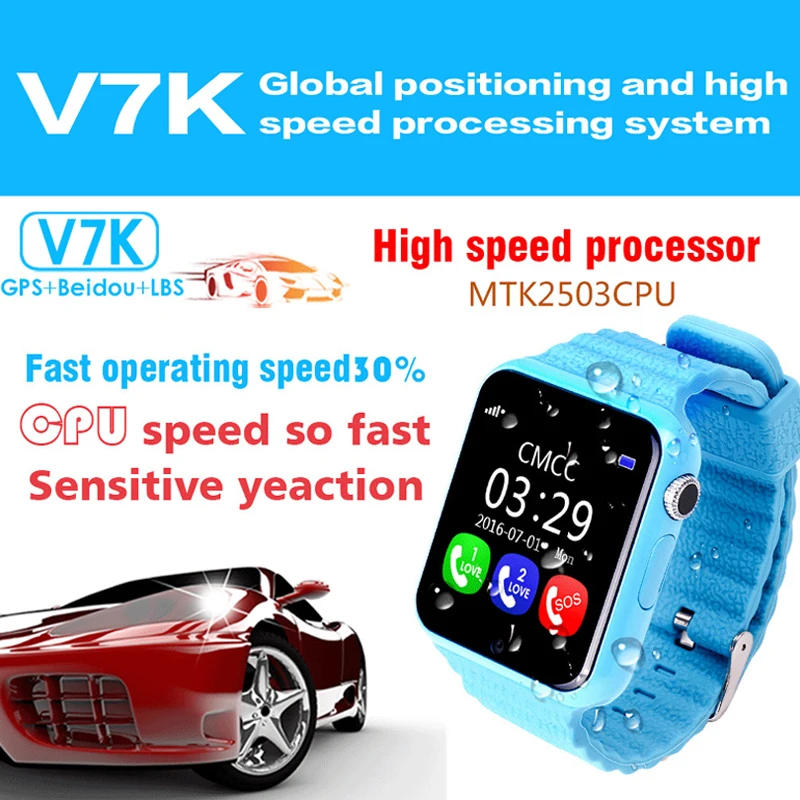 Children Security Anti-lost GPS Tracker Waterproof...