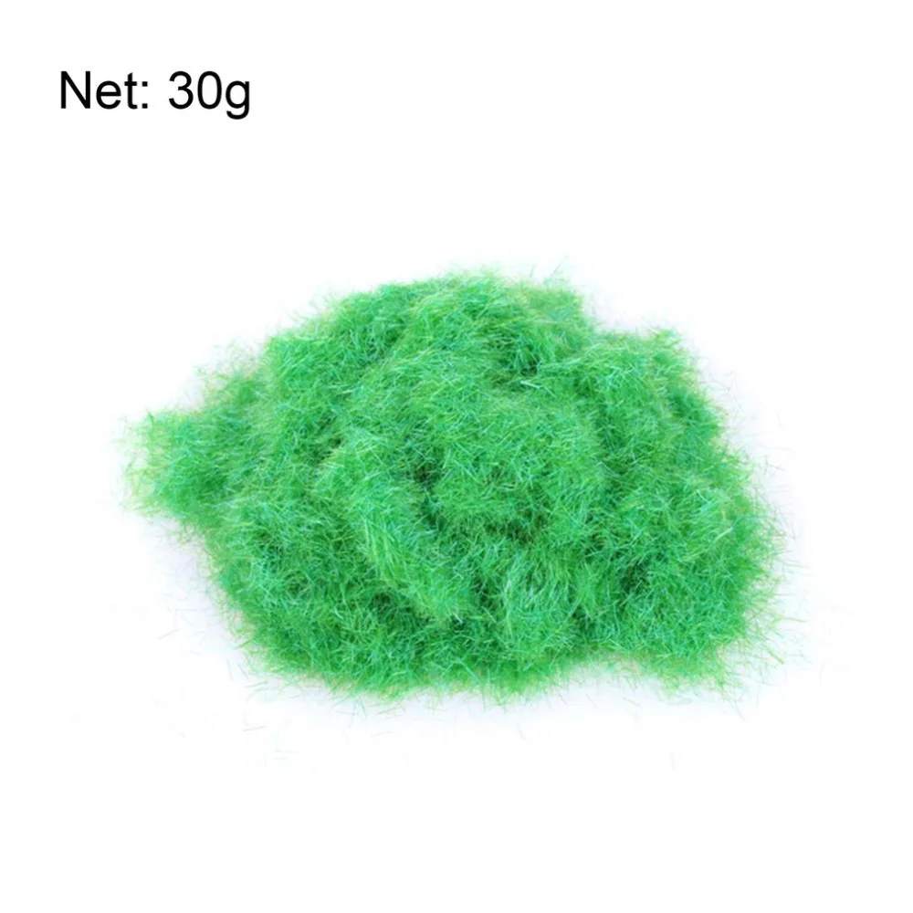 Kopen 30g Kunstgras Poeder 6 kleuren Sandbox Game Micro Landschap Decoratie Huis Tuin DIY Accessoires Building Model Materiaal