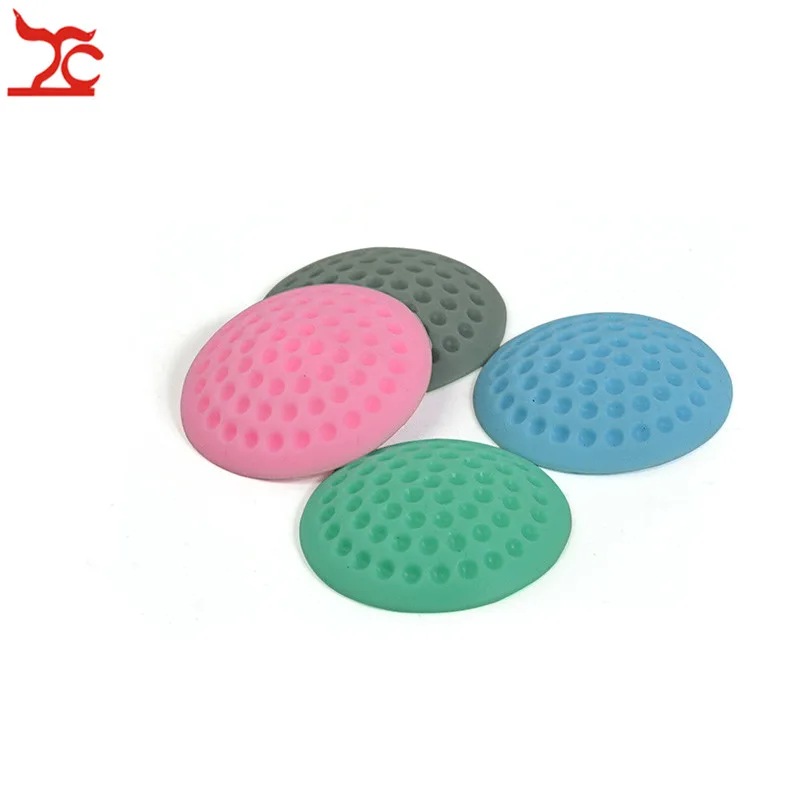 

2pcs Thickening Wall Mute Door sticker Rubber Fenders Lock Pad Protective Golf Modelling The Handle Door Lock Pad Wall Stickers