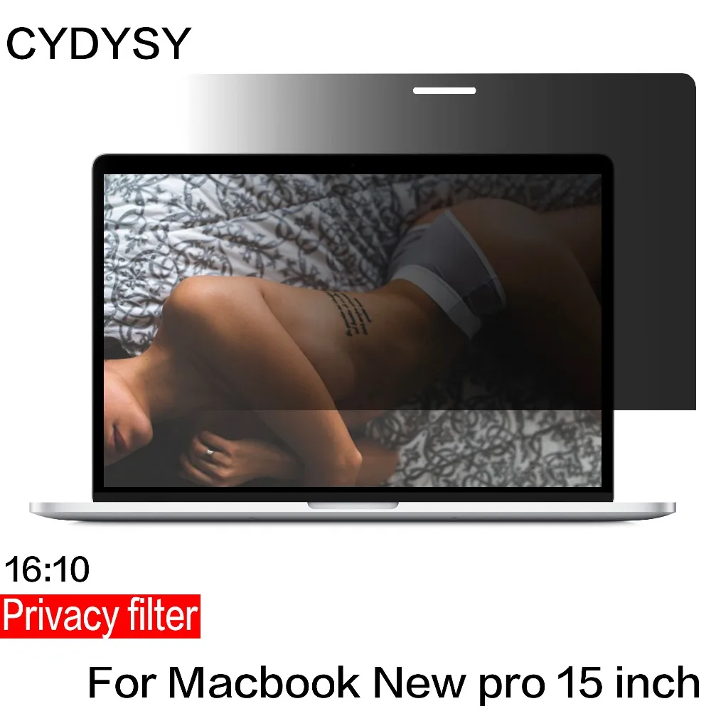 

High Quality Full screen Privacy Filter Screens Protective film for MacBook new pro 15 inch laptop Model A1707 with Touch Bar