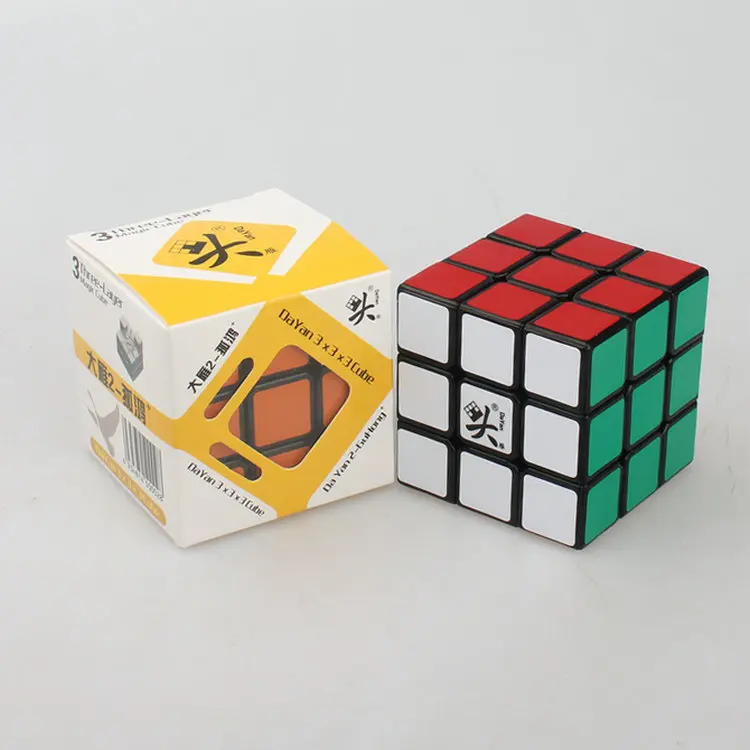 CubeXYZ DY Guhong V2 кубик без наклеек/черный куб подарок пазл идея для X'mas день рождения коллекционный куб