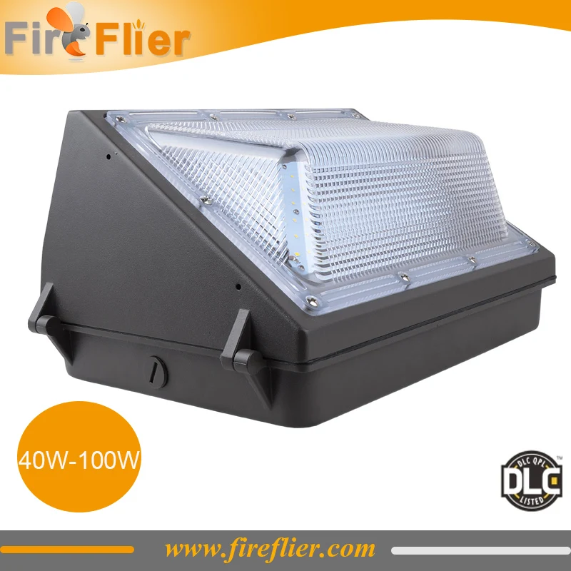 

4pcs/lot wall pack led light 60w garden led lamp outdoor building wall lighting 70w 100w security lamp aisle corridor lobby DLC