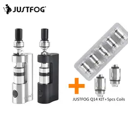 Набор электронных сигарет JUSTFOG Q14 Vape Kit 900 мАч батарейный блок мод добавить 1,8 2-мл танк-атомайзер fit 1.2ohm 1.6ohm катушки Vaporizador