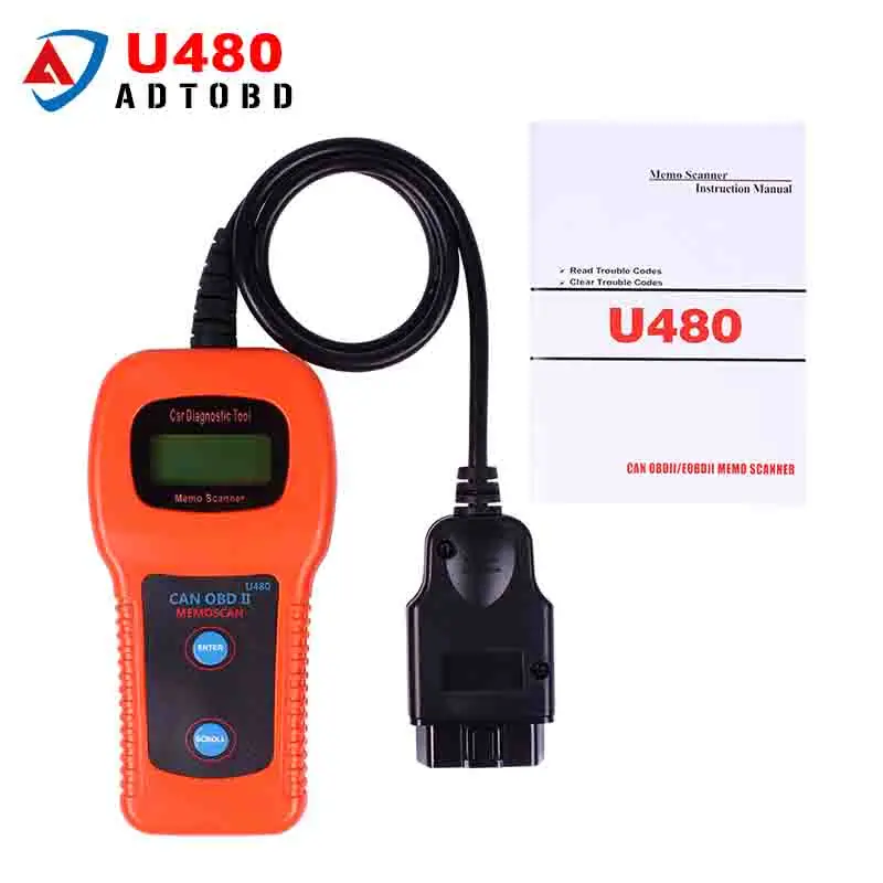 

Top-Rated High Quality U480 CAN-BUS OBD OBD2 Code Reader Scanner U480 Code Reader for VW U480 Scanner Free Shipping