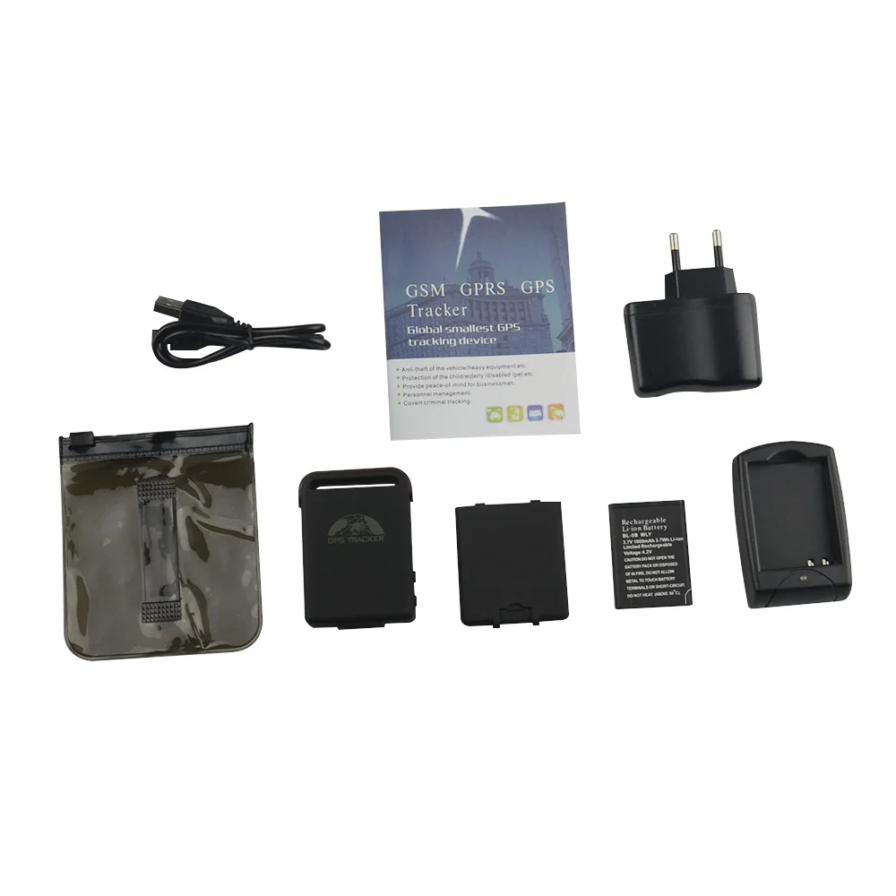 Conban оригинальный Мини GSM GPRS GPS трекер 102B TK102B для человека автомобиля локатор