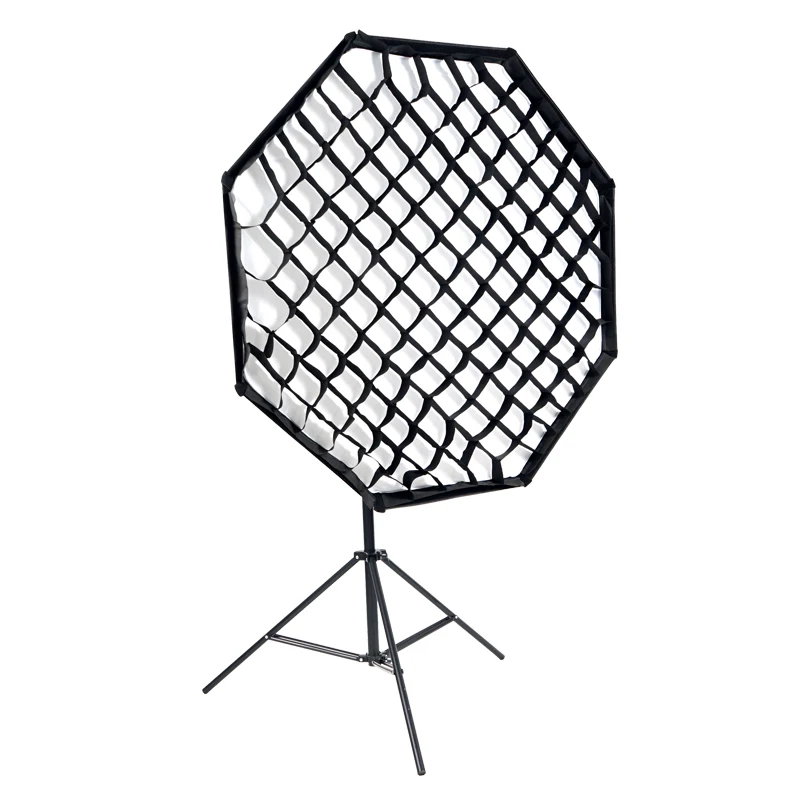 Восьмиугольный софтбокс с креплением bowen 120 см Flash Studio sofbtox грилем|Софтбоксы| |