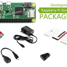 Raspberry Pi Zero WH(встроенный WiFi, предварительно Паяные заголовки) Тип B, Micro SD карта, адаптер питания, официальный корпус, основные компоненты