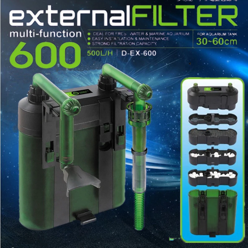 UP AQUA Aquarium Externe Potfilter Aquario Hangen Op Filter Oppervlak