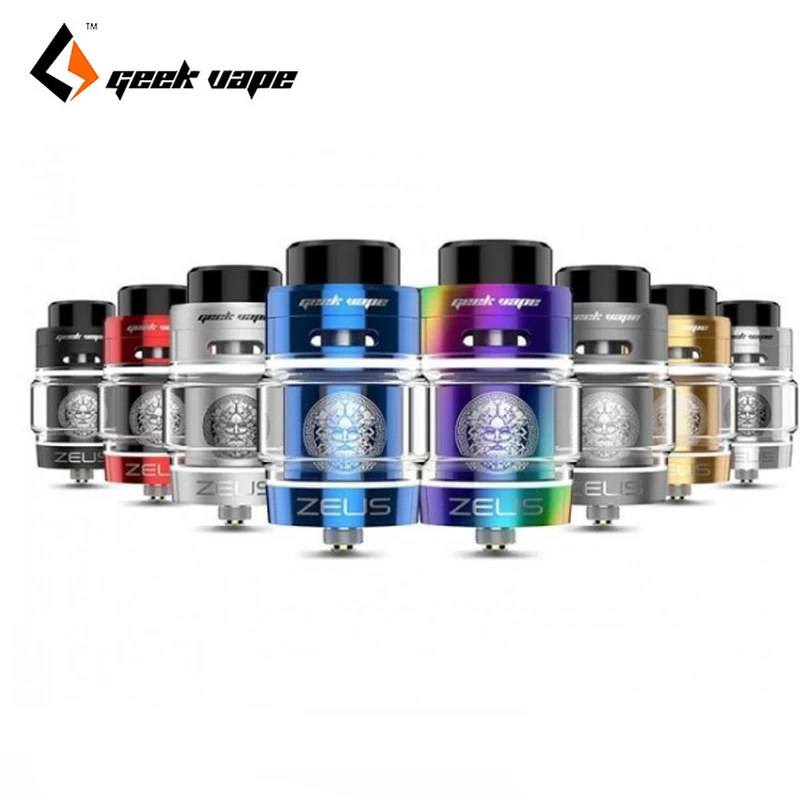 Оригинальный атомайзер Geekvape Zeus Dual RTA 4 мл электронная сигарета с одной и двойной