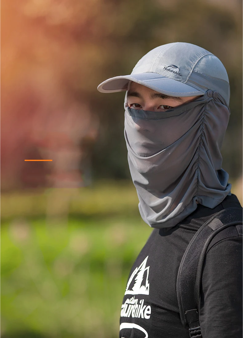 Naturehike Складная Кепка Сверхлегкая переносная дышащая шляпа походная маска от солнца летняя анти-УФ