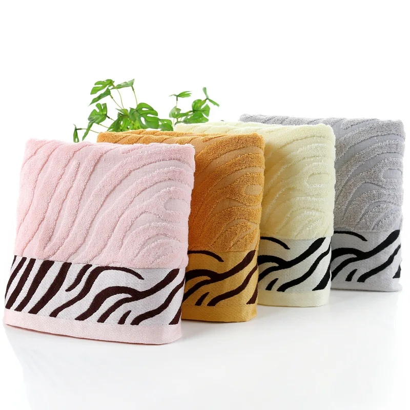 

Tiger Pattern Bamboo Fiber Bath Towel Soft Comfortable Washcloth Super Absorbent Hand Towel wimming Towel Sheet