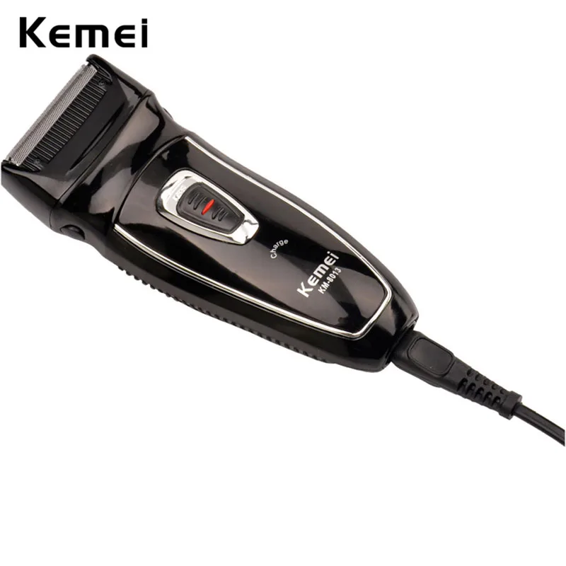 Электрическая бритва KEMEI для мужчин, перезаряжаемая бритва, Парикмахерская, 100-240 В, триммер для бороды, лезвия для бритья, плавающие головки, профессиональное Бритье