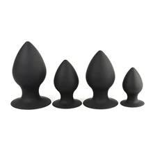 Unisex Silicone Anal Plug Butt Prostate Massager Plug Unisex Adult Toys Women Anal Trainer Anal Sex Toys For Couples Men Women