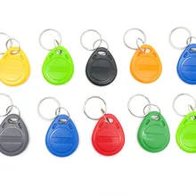 10 шт./лот EM4305 T5577 RFID карта перезаписи 125 кГц записываемый брелок перезаписываемый Близость RFID Метки
