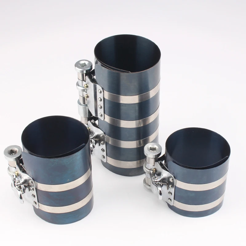 

Car Engine Piston Ring Compressor Tool Wrench Adjustable Installer Band Tools