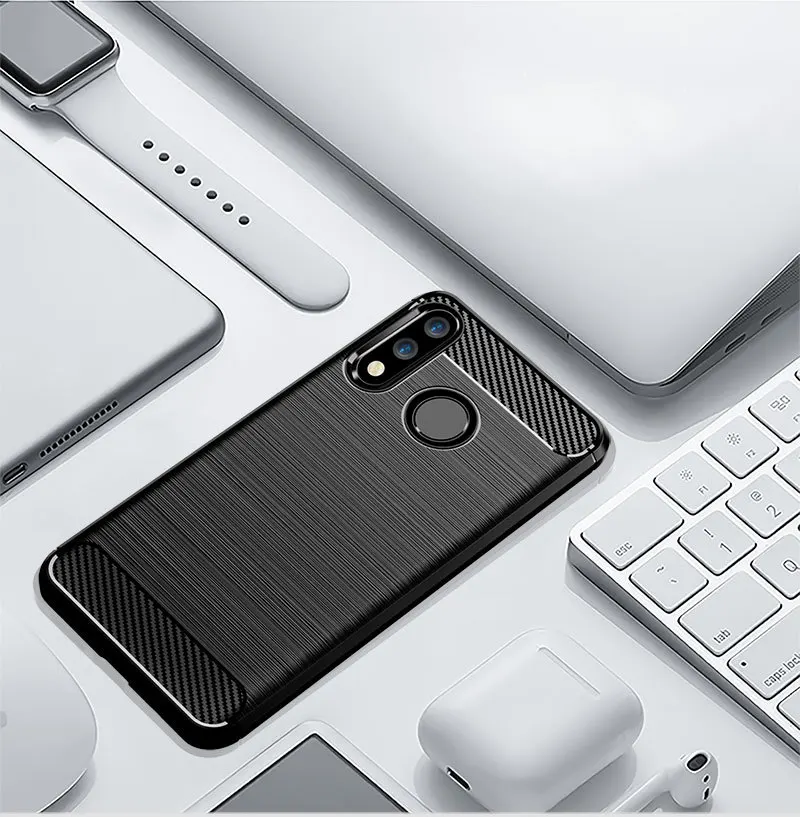 Чехол для Huawei Nova 4E противоударный чехол задней панели телефона 4 мягкий из