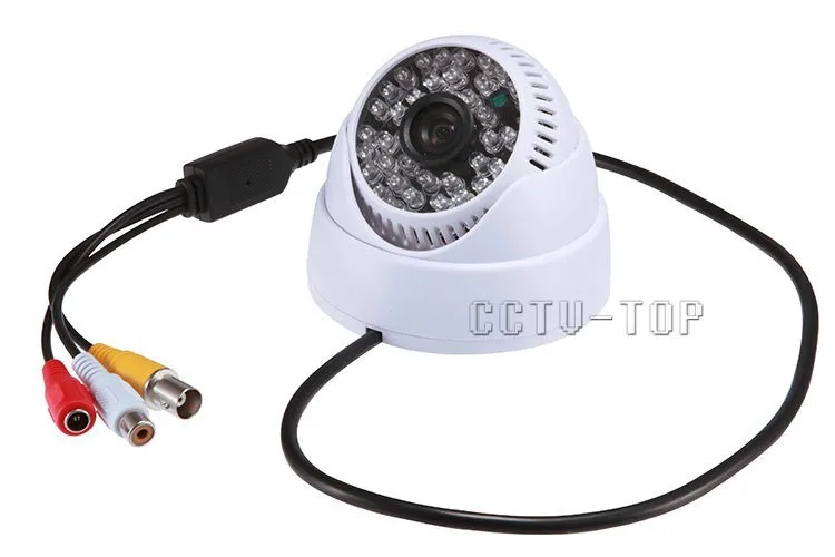 Plastic-House-1-3-Color-CMOS-Camera-with-Audio-HD-Camera-700TVL-Dome-Camera-48-IR