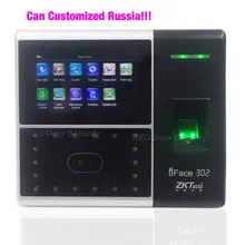 ZKTeco iface302 отпечаток лица биометрический Технология уход за кожей лица машина распознавания Linux Системы FaceCode ПК программным обеспечением системы контроля доступа