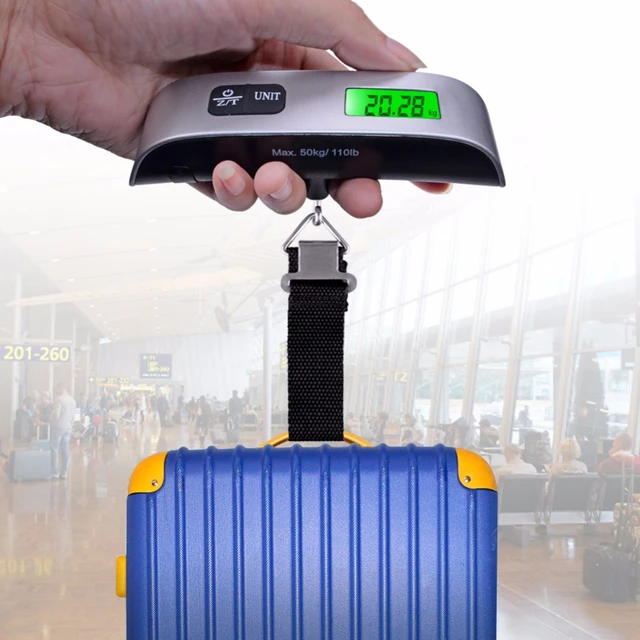 Battery Free Luggage Scale  Balance Weigh Luggage - 50kg/10g Digital Luggage  Scale - Aliexpress