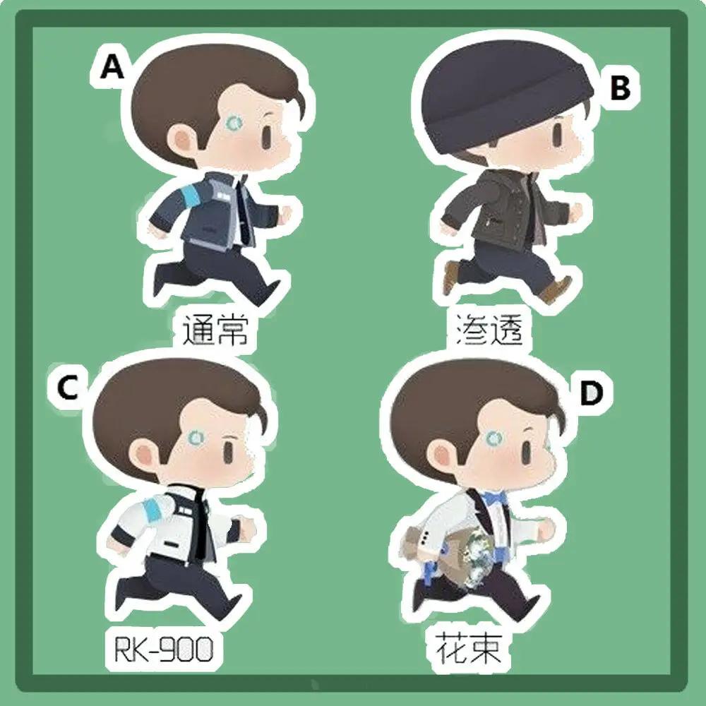 

Detroit: Become Human Android Connor Kara Hanke Acrylic Figure Keychain Strap