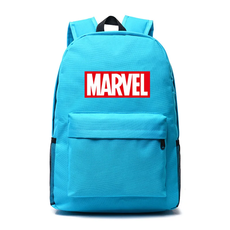 Marvel Letter The Luminous Backpack School Bag Super Hero Student Kids Boys Girls School Bookbag Notebook Daily backpack Gift - Цвет: Style 6