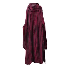 Game of Thrones Melisandre Red Dress cloak Cosplay Costumes Women Dresses Cape Scarf Party Halloween Red Women Uniform