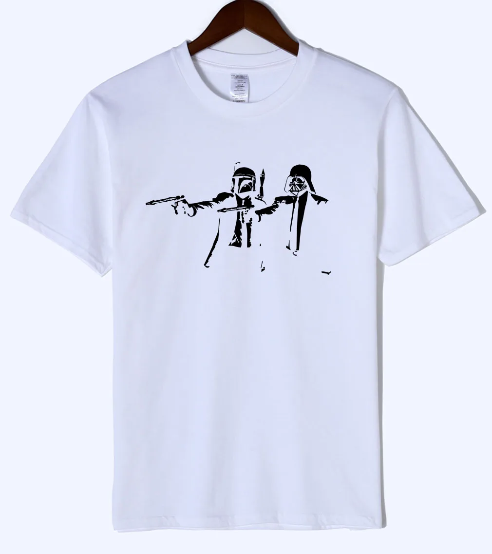 Новое поступление, Мужская футболка в стиле хип-хоп с рисунком из мультфильма «Звездные войны»,, летняя мужская футболка в стиле Харадзюку с коротким рукавом