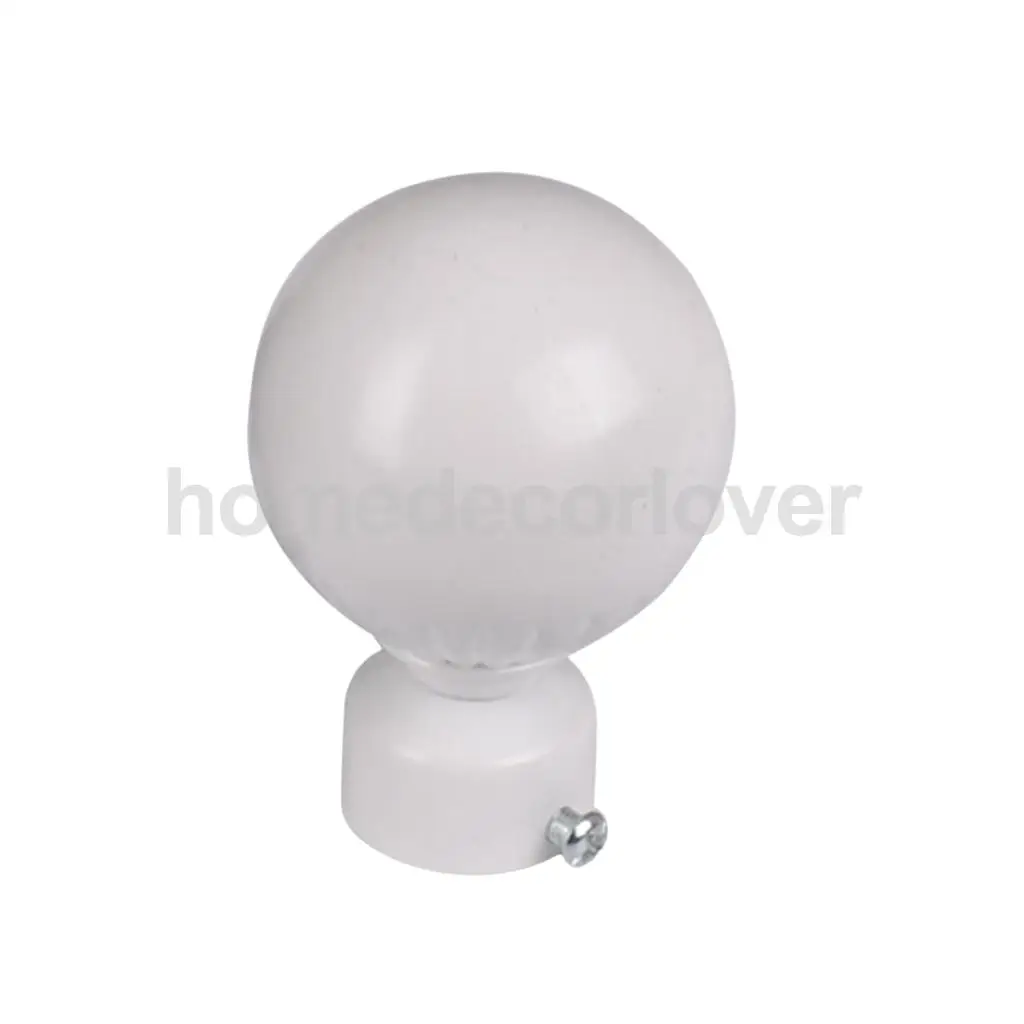 1 Piece Retro Curtain Pole Rod Finials Ends Heads 28mm