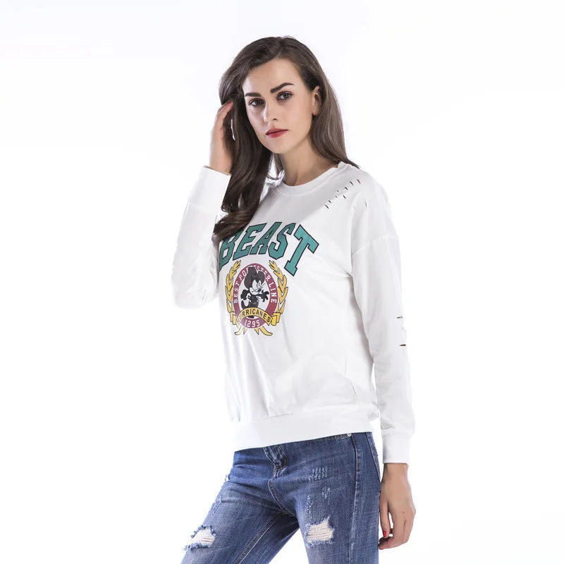 Moletom Feminino топ с круглым вырезом, свитер для женщин, Kpop Panda, рисунок, Женская Весенняя коллекция года, вырез под горло, футболка с принтом, для отдыха