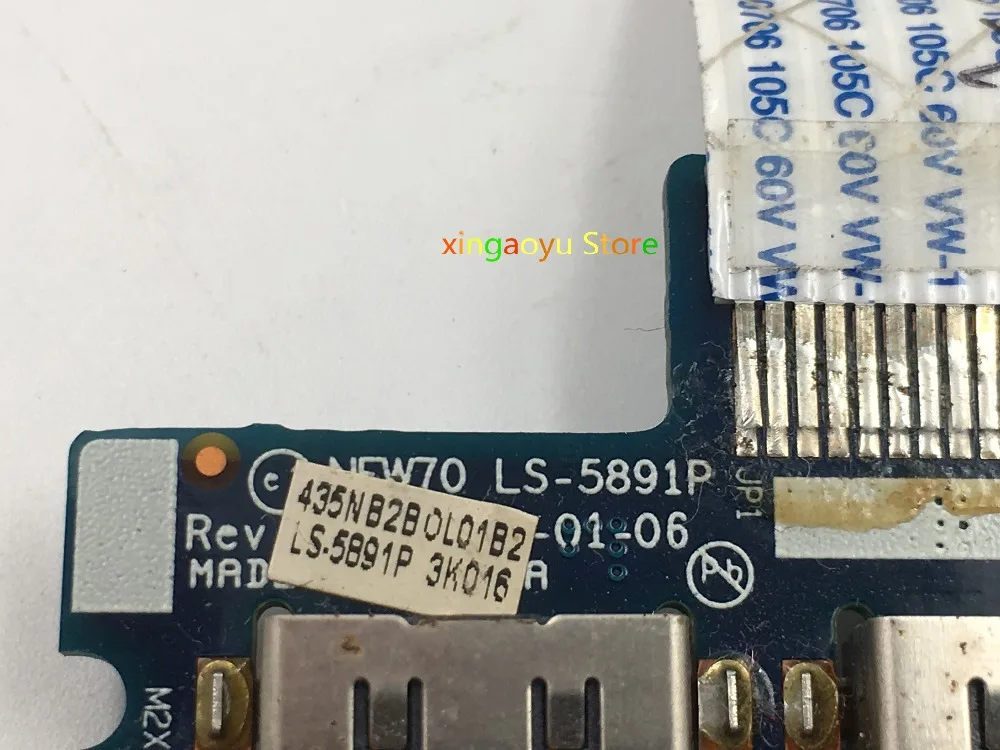 LS-5891P для acer 5250 5741 5552 5742G 5742ZG 5551G 5251 плата для usb-порта 5733 протестированы