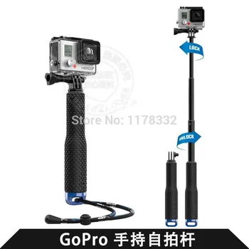 

Pole Go Pro Diving Handheld Monopod + screw For Go pro HD Hero3 hero4 3+ sj4000 monopod sj5000 sj6000 Accessories AEE