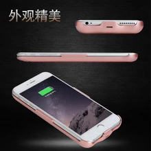 Battery Charger Case External Battery Wireless Charge Case For iPhone6 Back Clip Battery For iphone6 6sPlus Case