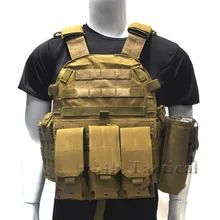 Охота Военная Униформа тактический жилет Wargame Средства ухода за кожей Молл Панцири открытый Охота жилет CS Джунгли оборудование 4 Цвет