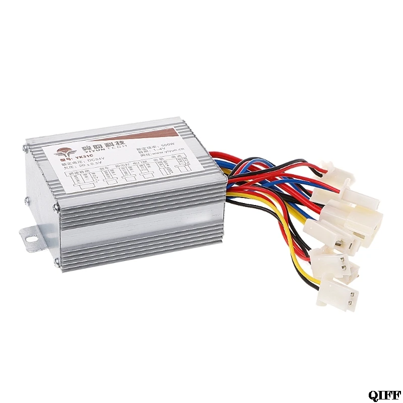 DC 24V 500W регулятор скорости двигателя 30A для электрического велосипеда велосипед Скутер Mar28