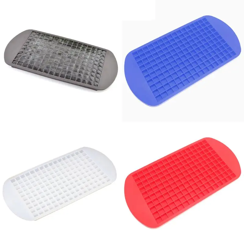 

DIY Portable Ice Tray Fruit Ice storage Cubes Maker Small Ice Cube Mold Square Shape Kitchen Accessories