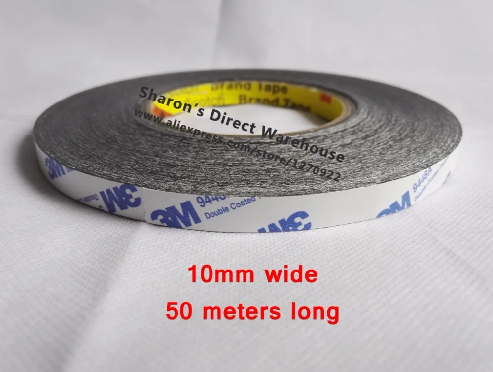 10mm*50M Scotch Double Bonding Adhesive Tape Ribbon for LCD Screen