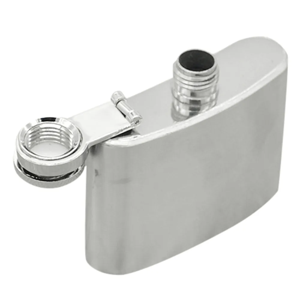 pocket hip flaskStainless Steel Pocket Hip Flask Alcohol Whiskey Liquor Screw Cap 2 oz / 3.5ozpetaca de acero inoxidable | Дом и сад