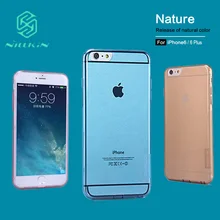 NILLKIN для iPhone 6 Plus 5.5 »Case Марка 0.6 мм Ультра Тонкий прозрачный Характер ТПУ Для iPhone 6 s Nilkin чехол Для iPhone 6 4.7»