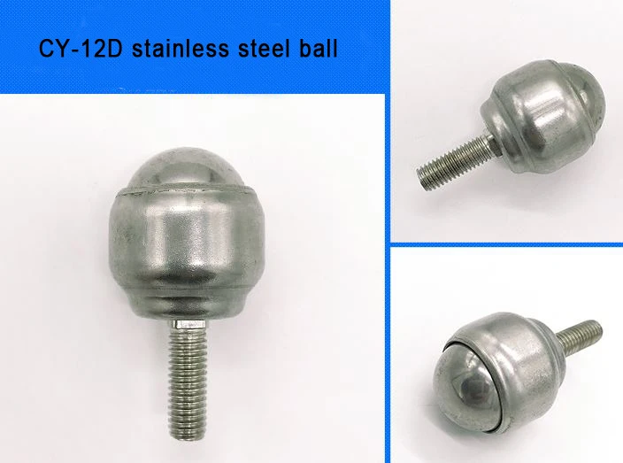 CY 12D stainless steel ball Bolt Robot sus ball caster CY12D M5 bolt ball transfer unit toy