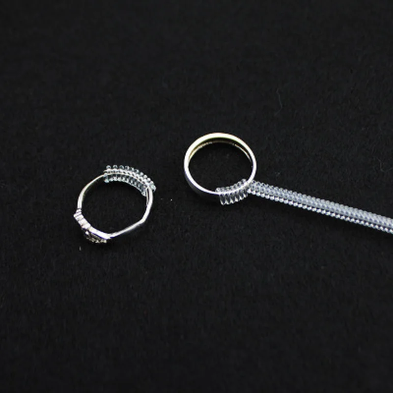 

5/10pcs Jewelry Tools & Equipments Spiral Based Ring Size Adjuster Guard Tightener Reducer Resizing Tool