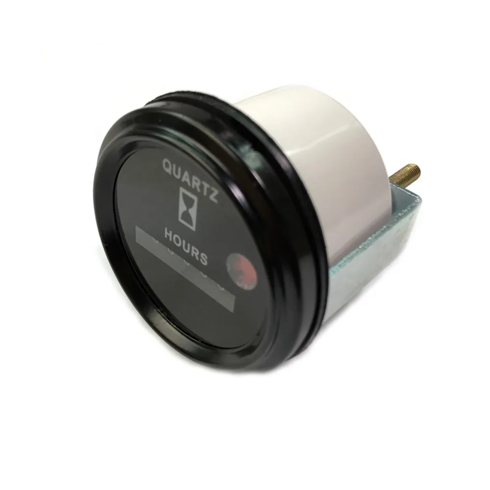 

10PCS DC 12-36V Round Mechanical Hourmeter Hour Meter Counter Timer Auto Car Boat Generator Diesel Gasolin Petrol Engine