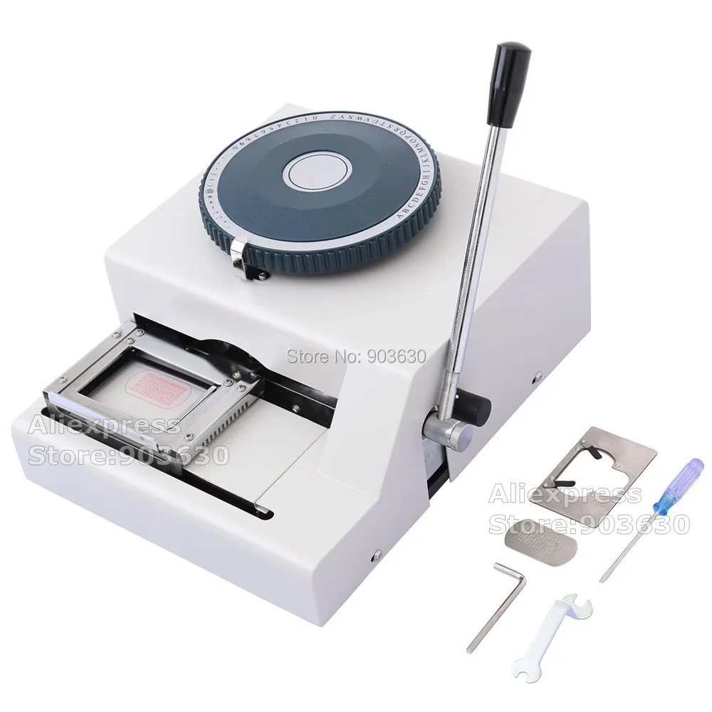 Factory Low Price 52Code letters Manual GI number