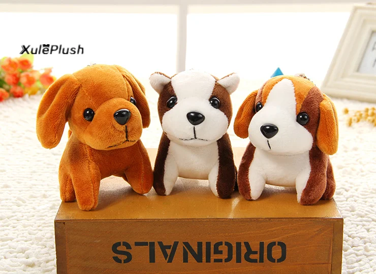 1 шт случайный дизайн, чучело собаки игрушки, 12 см плюшевые игрушки, брелок маленькие куклы для собаки