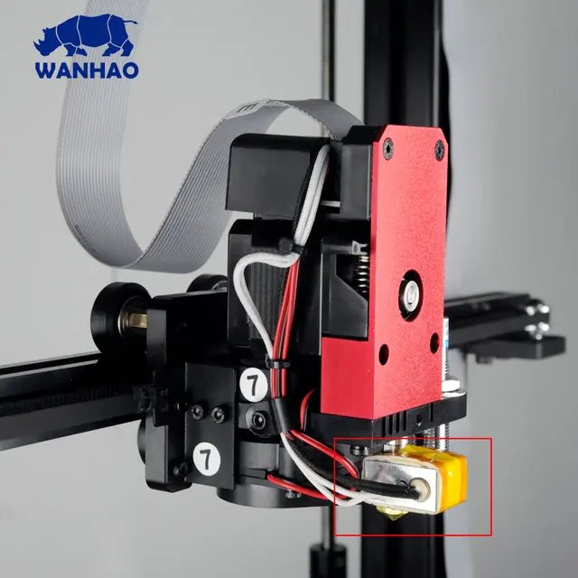 Cheap Wanhao 3D printer Spare parts Wanhao Duplicator 9 D9/ D6 PLUS MK2.0 / I3 plus MK2.0 Nozzle Set Wanhao D9/300 Hot end set Cheap Wanhao 3D printer Spare parts Wanhao Duplicator 9 D9/ D6 PLUS MK2.0 / I3 plus MK2.0 Nozzle Set Wanhao D9/300 Hot end set