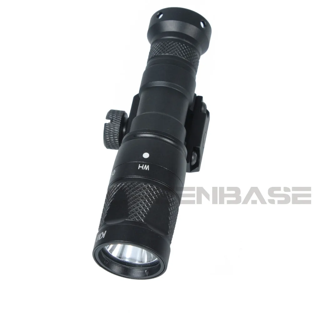 Branco e Led Greenbase Tactical Escoteiro Luz Weaponlight Lanterna ir Constante Saída Momentânea 20mm Ferroviário M300v-ir sf 8 Luzes de armas