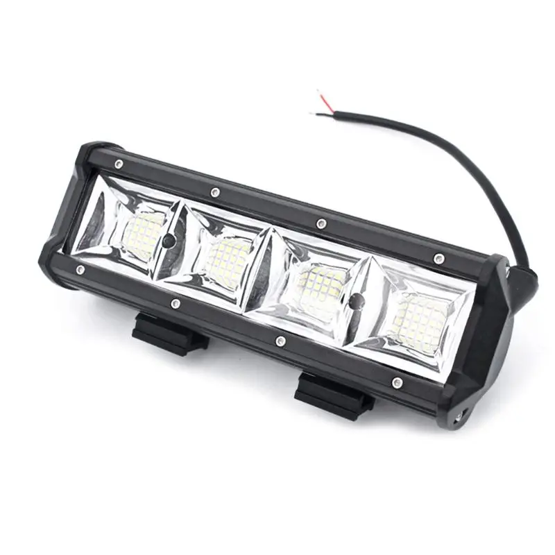 

192W Vehicel Headlights 64LEDs Light Bar 9inch Vehicle Work Light LED Truck For SUV