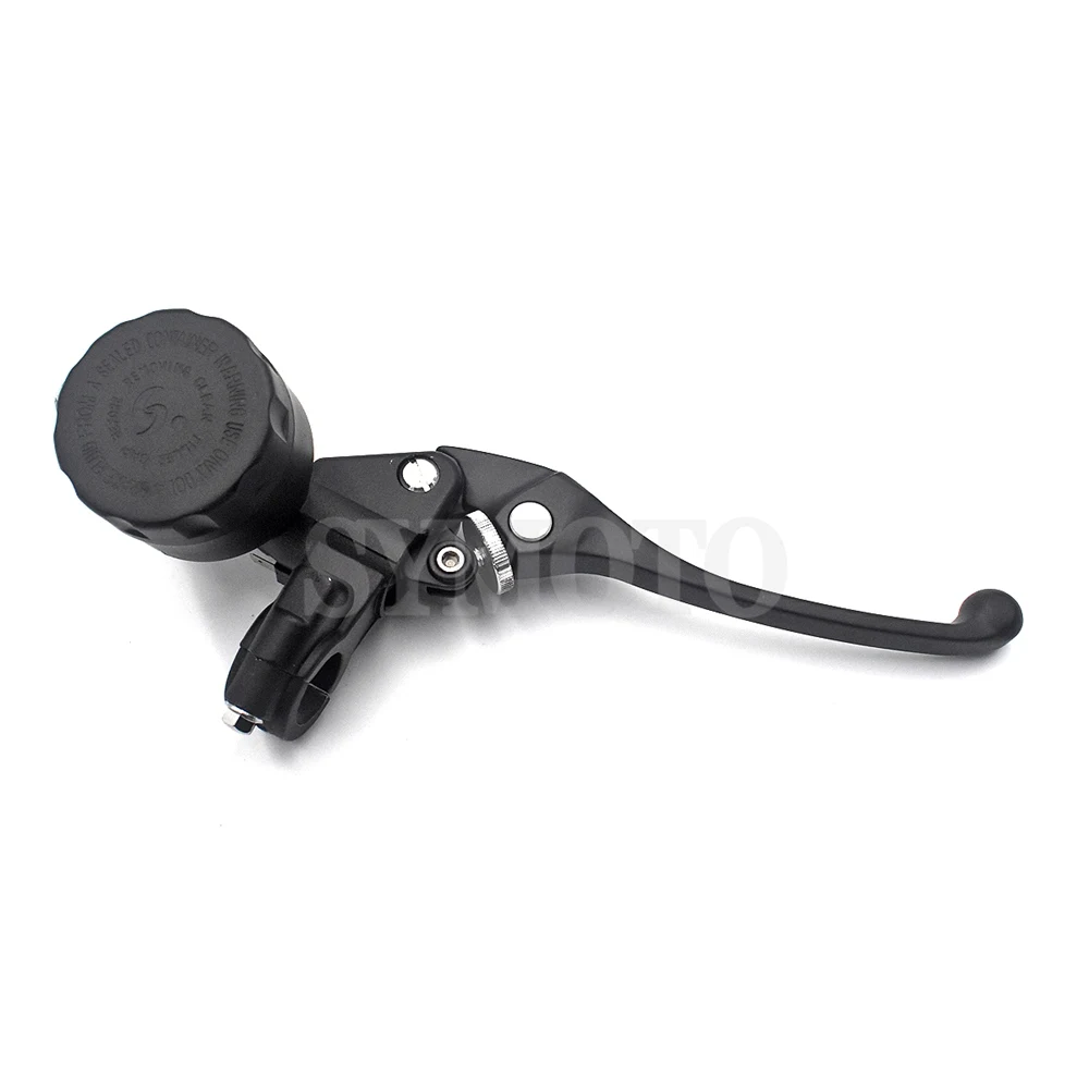 7/8" 22MM Motorcycle Hydraulic Brake Master Cylinder Reservoir Clutch Lever For Honda Yamaha Suzuki Kawasaki CB400SS CB600 CB900