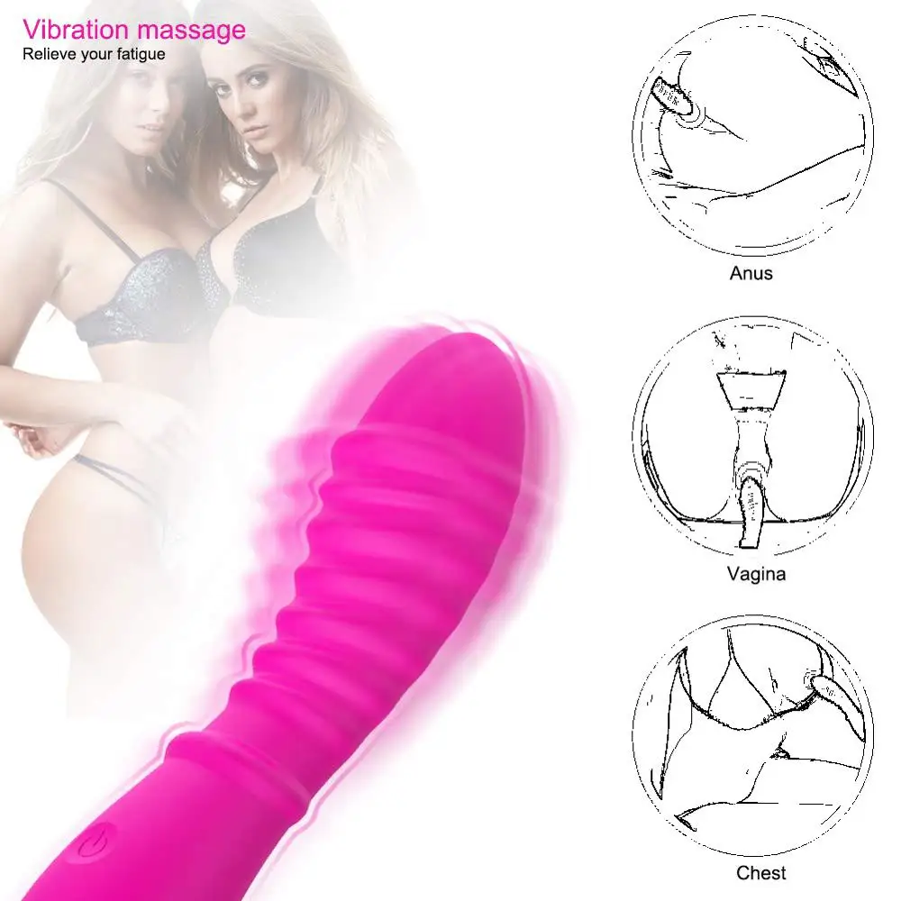 Вибратор G Spot для женщин Стимулятор клитора мощная большая волшебная палочка