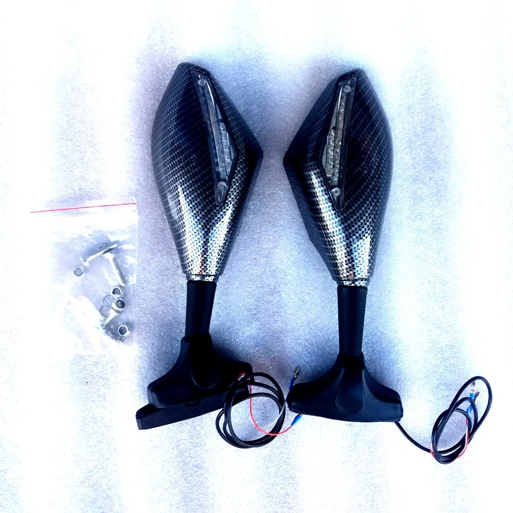 Vtr 1000 2000 2006 Moto Specchietto Retrovisore Con Il Giro Di Luce Per Honda Vtr1000 2000 2006 Vtr-1000 2000 2006