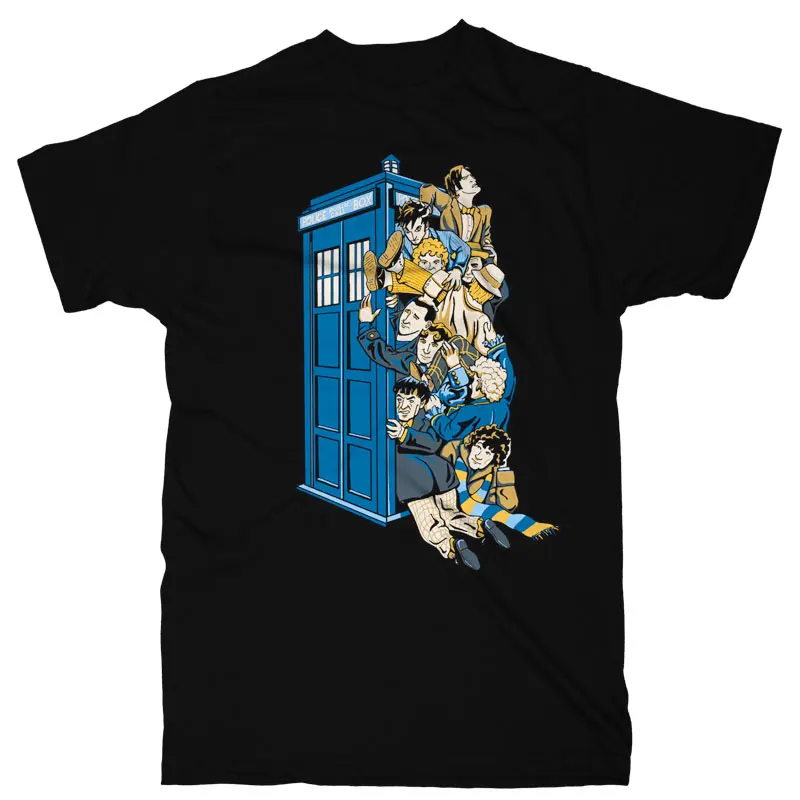 New DR who Print o neck Modal Cotton tshirt cool Original Custom TV Doctor who Print tops tees